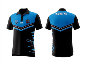 Female Committee Polo Short Sleeve - Wallsend Touch Football