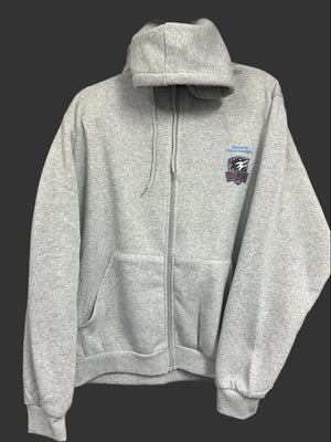 Supporter Zip Hoodie – Grey