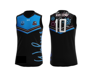 Male Playing T-Shirt - Wallsend Touch Football