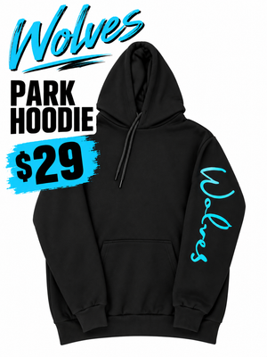 Supporter Zip Hoodie – Black